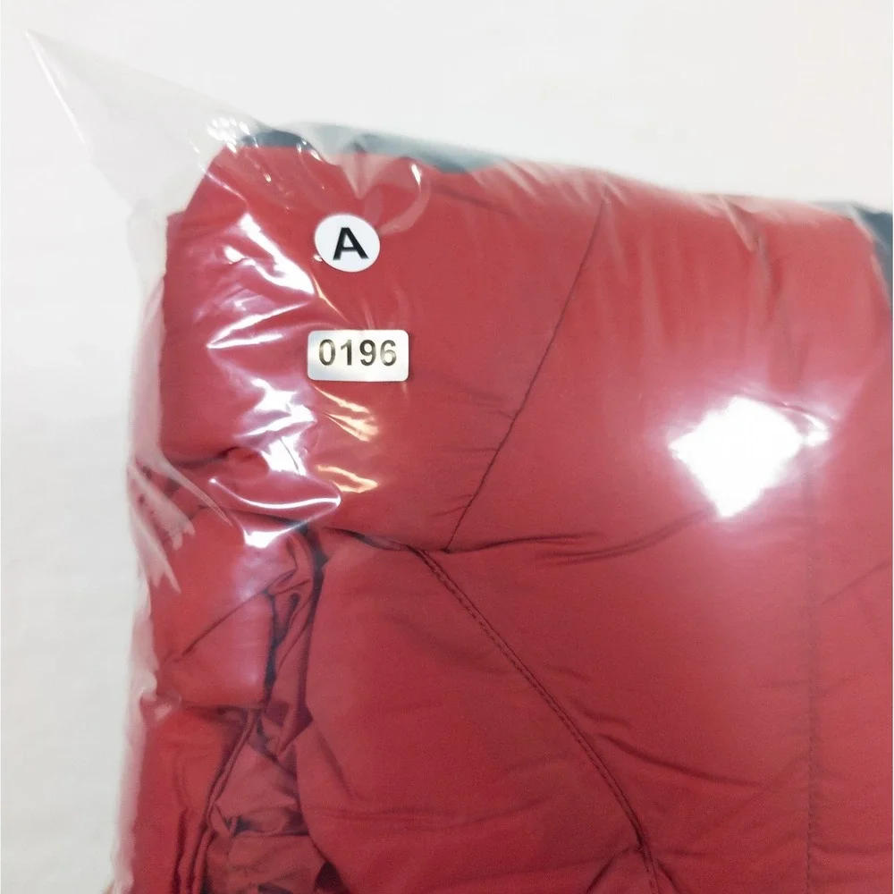 LOT 2 Uniqlo Ultra Light Down Filled Jacket Mens S Red Green Full Zip Puffer